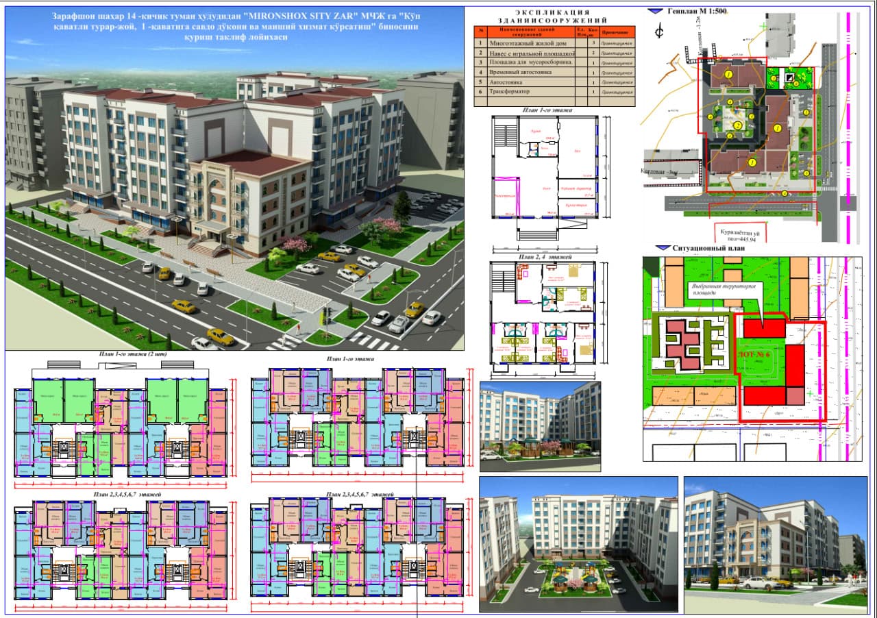 14-mikroraion loyihasi