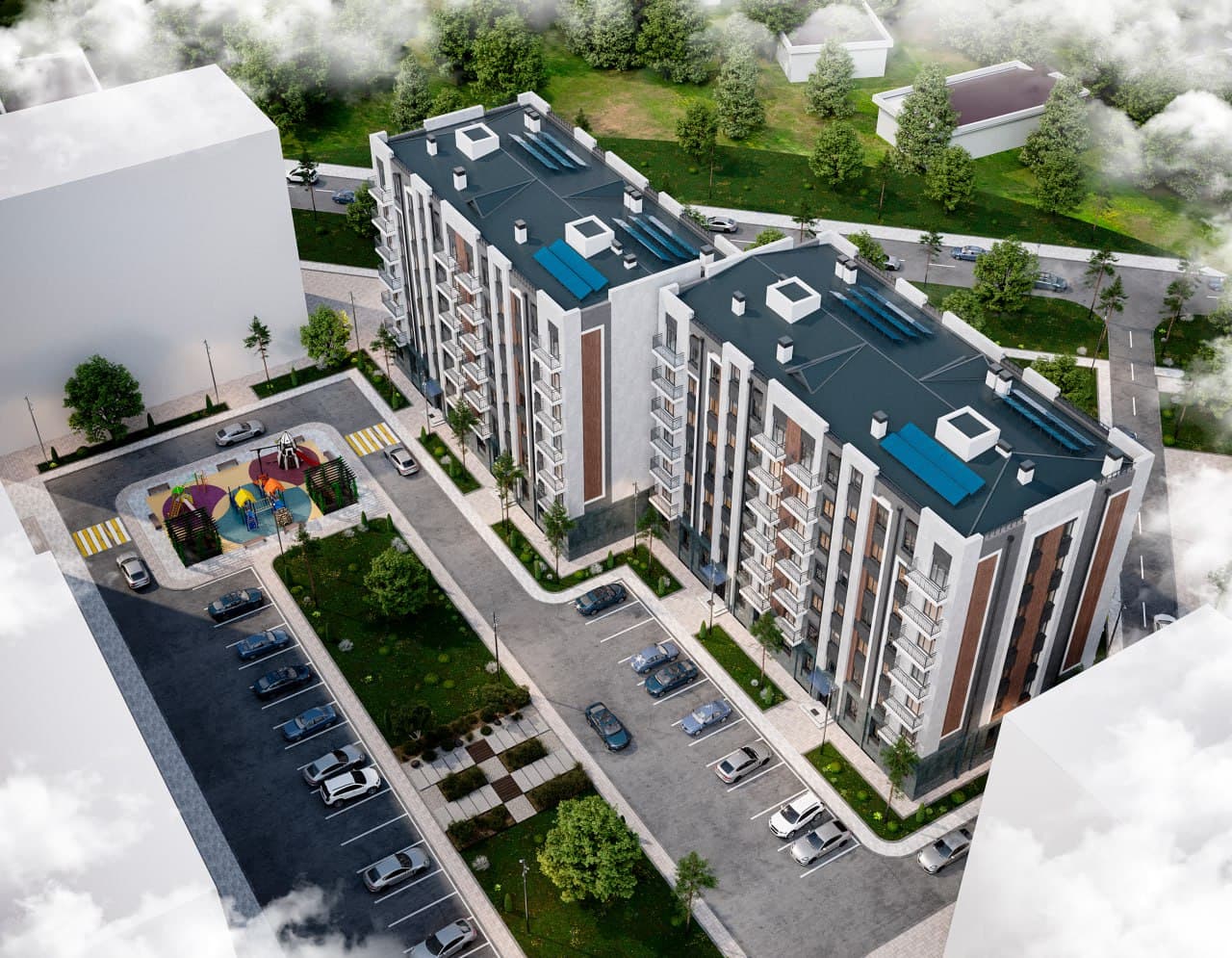 Zarafshon 7-qavatli egizak bino 2