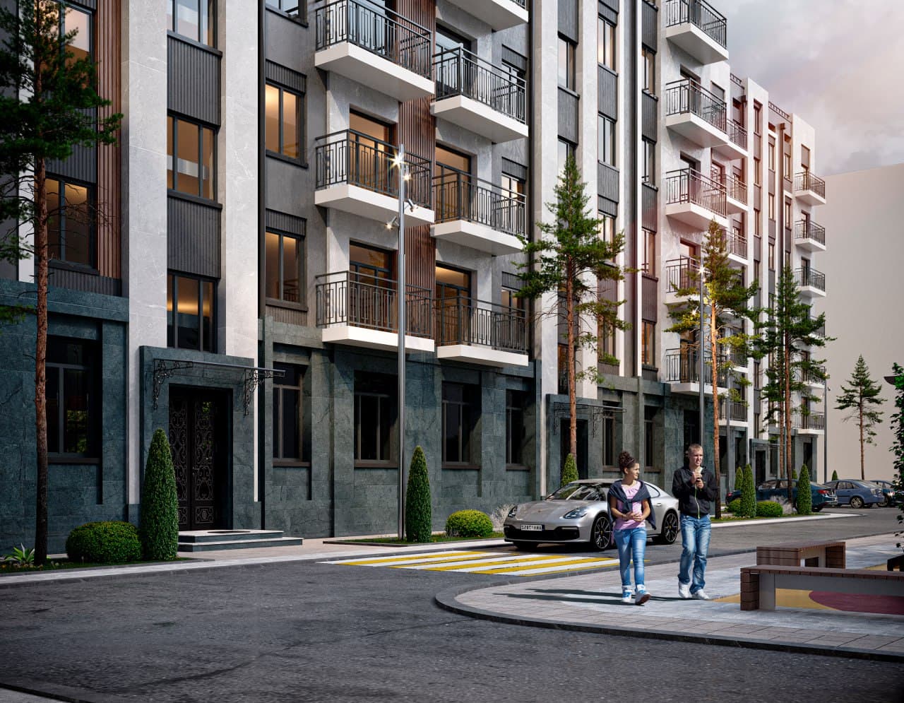 Zarafshon 7-qavatli egizak bino 3